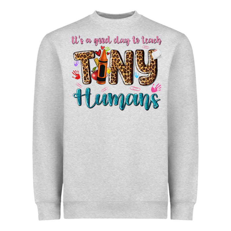 Its A Good Day To Teach Tiny Humans Heavyweight Sweatshirt by NancyCooperArtShop | Teevron
