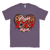 Lavender senior 2024 mom football Classic Tee - MaliasSmallBusiness