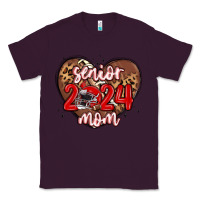 Plum senior 2024 mom football Classic Tee - MaliasSmallBusiness