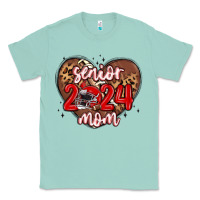 Seafoam senior 2024 mom football Classic Tee - MaliasSmallBusiness