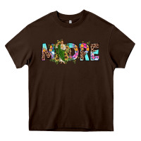 Chocolate Brown san judas madre sunflower Heavy Core Tee - JahusDesignShop