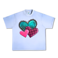 Grape Ice valentine's day hearts Urban Heavy Tee - AdoDesignShop