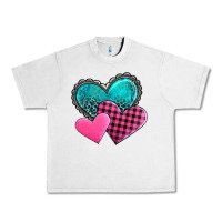 Lunar Rock valentine's day hearts Urban Heavy Tee - AdoDesignShop