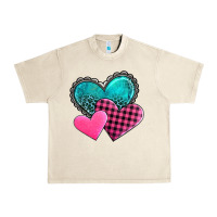 Sandshell valentine's day hearts Urban Heavy Tee - AdoDesignShop