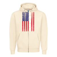 Sandshell Daddy American Flag Zipper Hoodie - Bettercallsaul