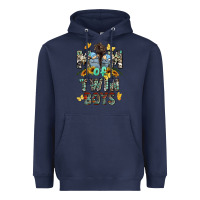Navy mom of twin boys mother's day Heavyweight Hoodie - CowGirlArtShop
