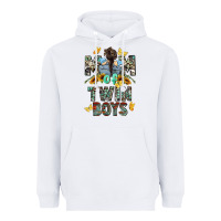 White mom of twin boys mother's day Heavyweight Hoodie - CowGirlArtShop