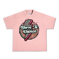 Salmon born to dance Urban Heavy Tee - MaliasSmallBusiness