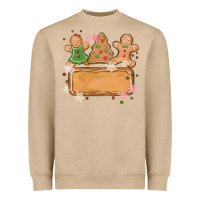 Mushroom costom name christmas cookie Heavyweight Sweatshirt - MaliasSmallBusiness