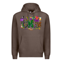 Coffee cma mardi gras cowgirl Premium Hoodie - CowGirlArtShop