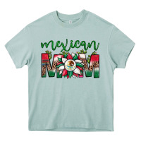 Arona mexican flag sunflower mom leopard Heavy Core Tee - JahusDesignShop