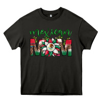 Asphalt mexican flag sunflower mom leopard Heavy Core Tee - JahusDesignShop