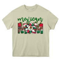 Mossy mexican flag sunflower mom leopard Heavy Core Tee - JahusDesignShop