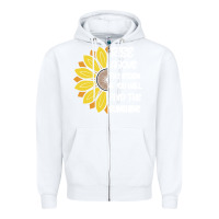 White Rise Above The Storm You Will F and The Sunshine Zipper Hoodie - Bettercallsaul