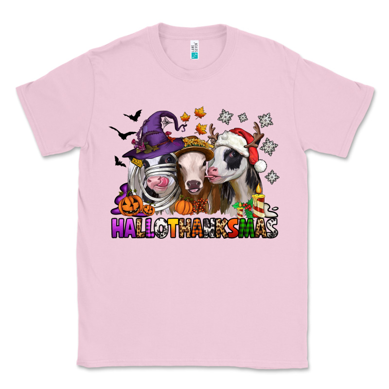 Happy Hallothanksmas Heifers Classic Tee by NancyCooperArtShop | Teevron
