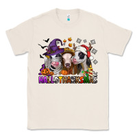 Natural Happy Hallothanksmas heifers Classic Tee - NancyCooperArtShop