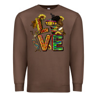 Chestnut love juneteenth africa Premium Sweatshirt - CowGirlArtShop