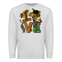 Dove Grey love juneteenth africa Premium Sweatshirt - CowGirlArtShop