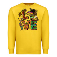 Lemon love juneteenth africa Premium Sweatshirt - CowGirlArtShop