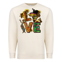 Sandshell love juneteenth africa Premium Sweatshirt - CowGirlArtShop