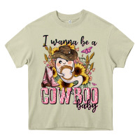 I Wanna Be A Cowboo Baby Halloween Heavy Core Tee | Teevron