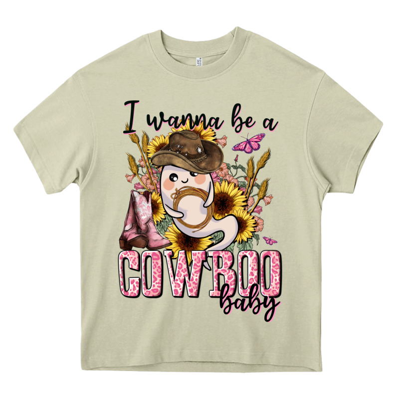 I Wanna Be A Cowboo Baby Halloween Heavy Core Tee by AdoDesignShop | Teevron
