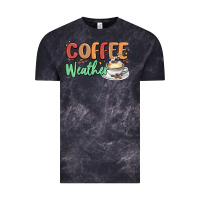 Cloud Black coffee weather Vintage Tee - MaliasSmallBusiness