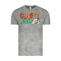 Cloud Rock coffee weather Vintage Tee - MaliasSmallBusiness