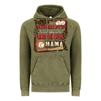 Somebody's Loud Mouth Baseball Mama Vintage Hoodie | Teevron