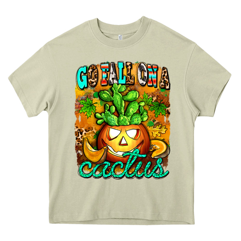 Go Fall On A Cactus Heavy Core Tee by AdoDesignShop | Teevron