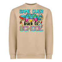 Game Over Back To School Heavyweight Sweatshirt | Teevron
