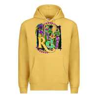 Antique Gold mardi gras Premium Hoodie - CowGirlArtShop