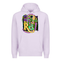 Lilac mardi gras Premium Hoodie - CowGirlArtShop
