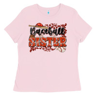 Bubblegum Pink baseball sister Ladies Tee - JahusDesignShop
