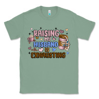 Sage raising my husband is exhausting Classic Tee - MaliasSmallBusiness