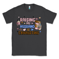 Smoke raising my husband is exhausting Classic Tee - MaliasSmallBusiness