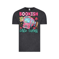 Vintage Black bookish girlie express Vintage Tee - MaliasSmallBusiness