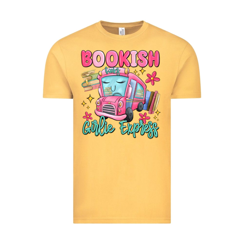 Bookish Girlie Express Vintage Tee by MaliasSmallBusiness | Teevron