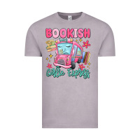 Vintage Zinc bookish girlie express Vintage Tee - MaliasSmallBusiness