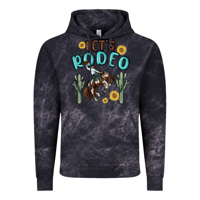 Let's Rodeo Vintage Hoodie by MaliasSmallBusiness | Teevron