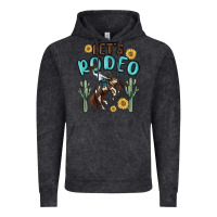 Vintage Black let's rodeo Vintage Hoodie - MaliasSmallBusiness