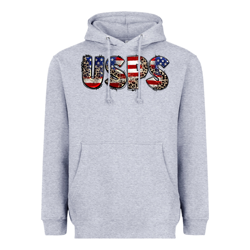 Usps 4th Of July Heavyweight Hoodie by CowGirlArtShop | Teevron