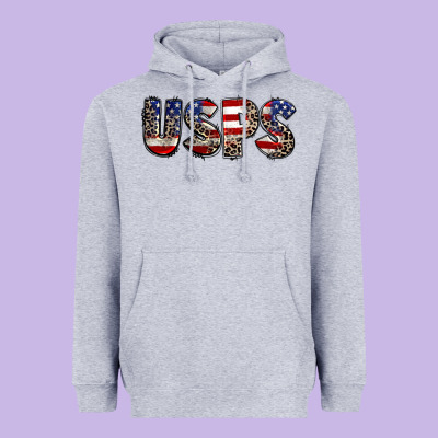Usps 4th Of July Heavyweight Hoodie Designed By Cowgirlartshop