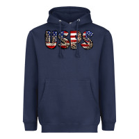 Navy usps 4th of july Heavyweight Hoodie - CowGirlArtShop