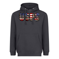 Smoke usps 4th of july Heavyweight Hoodie - CowGirlArtShop