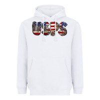 White usps 4th of july Heavyweight Hoodie - CowGirlArtShop