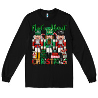 Black nuts about christmas Long Sleeve Tee - MaliasSmallBusiness