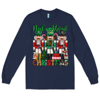 Navy nuts about christmas Long Sleeve Tee - MaliasSmallBusiness