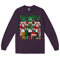 Plum nuts about christmas Long Sleeve Tee - MaliasSmallBusiness