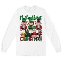 White nuts about christmas Long Sleeve Tee - MaliasSmallBusiness